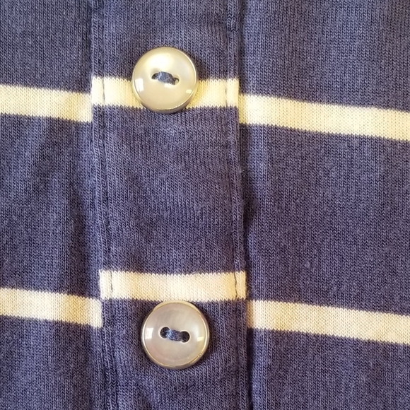 Pinkblush Navy and White Striped Top - Picture 3 of 5